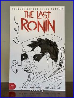 Last Ronin And Casey Marie Jones Sketch By The Escorza Bros On Last Ronin Blank