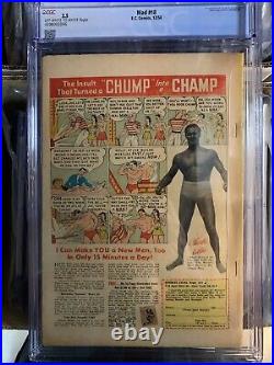 MAD Magazine 18 CGC 3.5 VG- OWW EC Comics 1954 KURTZMAN COVER AND ART