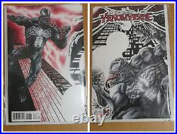 MARVEL Venom Venomverse #1 Sketch Cover ORIGINAL ART