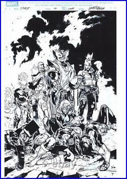 MARVEL X-Force (X-Men) Original Cover Art by PEPE LARRAZ Signed