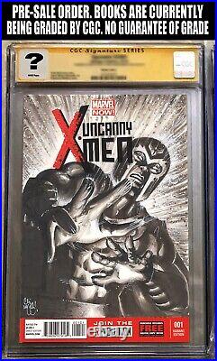 Magneto Uncanny X-men #1 Sketch Cover Chris Mcjunkin Original Art Cgc Pre-sale