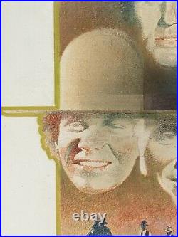 Mark English Signed Original 1972 TV Guide Cover Art For Western TV Show Bonanza