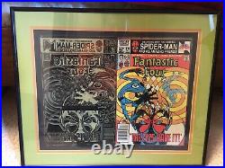 Marvel Comics Fantastic Four Original Factory Cover Art Printing Plate PROMO #1