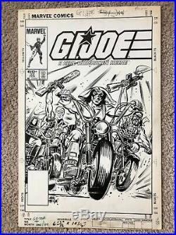 Marvel G. I. GI Joe #32 Cover Original Comic Art Frank Springer