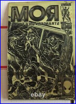 Marvel ROM 60 Jackson Guice Tom Palmer Original Cover Comic Art Printing Plate