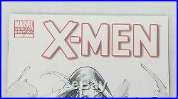 Marvel Variant Edition X-men #7 Sketch Cover Rogue By Matt Haley Original Art