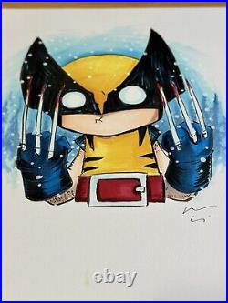 Marvel's X-Men Wolverine Original Art 12x9 Piece by Chris Uminga BCC23