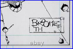 Matt Broome Original Comic Art Cover Grifter #7 signed Originalseite