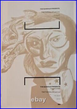 Mckean, Dave-The Sandman P. The Thessaliad 1 (un)used cover original art FREE