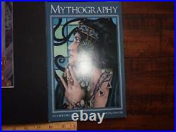 Michael Cohen ORIGINAL Production comic book art cover Mythography 1980s 16x20