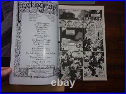 Michael Cohen ORIGINAL Production comic book art cover Mythography 1980s 16x20
