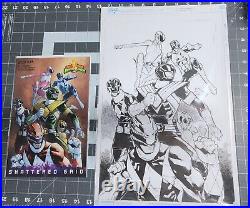 Mighty Morphin Power Rangers #25 Humberto Ramos Original Art Cover 1 of 1