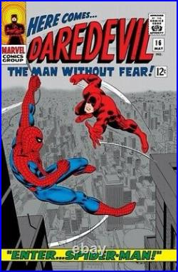 Mike Esposito (as Mighty Mike Espo) Daredevil #16 Cover Recreation Original Art