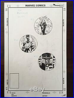 Mike Mignola ORIGINAL ART from THREE Covers