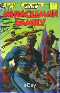 Miracleman Family #2 Eclipse 1988 (Original Art) Cover Paul Gulacy (Signed) Grey