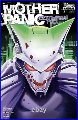 Mother Panic Gotham A. D. # 1 Variant Cover Original Art Joker Smile Batman