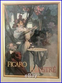Mucha Vintage Original 1896 Figaro Illustre Magazine Cover Lithograph