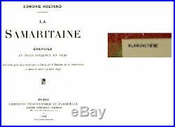 Mucha original lithograph cover La Samaritaine E. Rostang 1897 Nice binding O. E