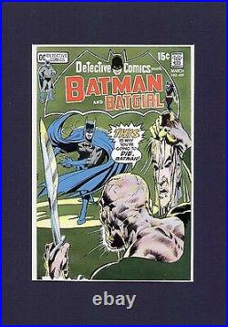 Neal Adams Batman 1971 Detective Comics #409 Original Cover Proof Production Art