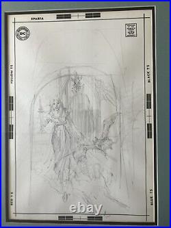 Neal Adams Original Art Prelim Drawing for Phantom Stranger 10 DC Cover pg 1970