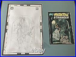 Neal Adams Original Art Prelim Drawing for Phantom Stranger 10 DC Cover pg 1970