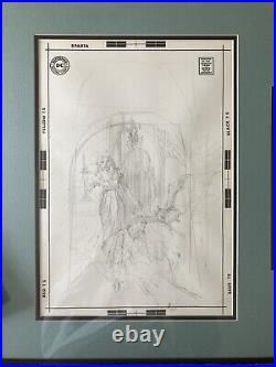 Neal Adams Original Art Prelim Drawing for Phantom Stranger 10 DC Cover pg 1970