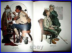 Norman Rockwell 332 Magazine Covers By Chris Finch Huge Color Plates Nf