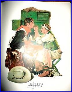 Norman Rockwell 332 Magazine Covers By Chris Finch Huge Color Plates Nf