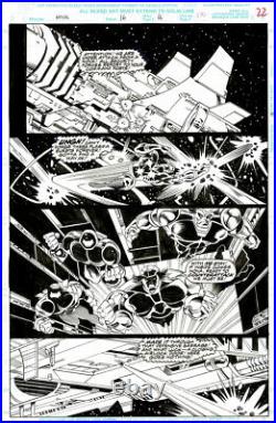 Nova 16 Original Art Comic page by Wolverine Wonder Woman Spider-Man Marrinan