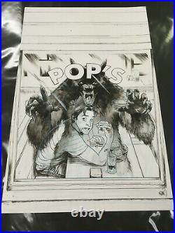 OA Original Art! ADAM GORHAM Jughead The Hunger #5 cover! Archie 11 x 17