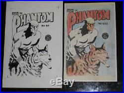 ORIGINAL Frew Phantom Comic Cover Art Issue 820 Australian Production art