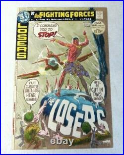 OUR FIGHTING FORCES #137 ART original COVER COLOR GUIDE 1972 WAR THE LOSERS