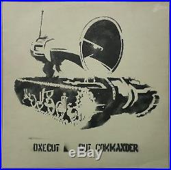 One Cut Commander, 1998 Original Limited Edition Album Cover & Vinyl, BANKSY