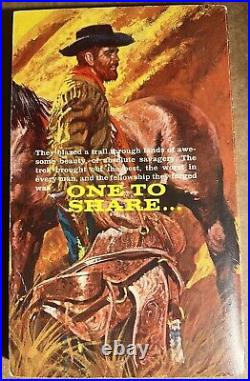 One To Share 1968 Dallas Kovar -bonfils Cover Art! -pulp Novel Gay Interest