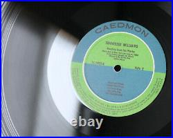 Original 1960 Andy Warhol Art Cover Tennessee Williams Vinyl Lp Rare