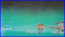 Original 1973 Yessongs 4 Roger Dean Cover Art Big O Posters England Psychedelic