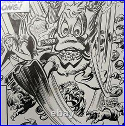 Original Art Cover, Gene Colan, Tom Palmer, Howard The Duck #17, Marvel, 1977