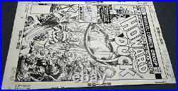 Original Art Cover, Gene Colan, Tom Palmer, Howard The Duck #17, Marvel, 1977