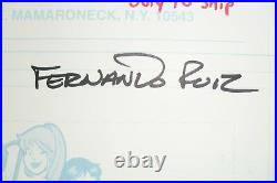 Original Art FERNANDO RUIZ signed, BETTY & VERONICA DOUBLE DIGEST #245 cover
