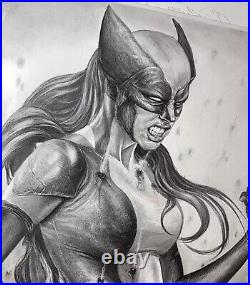 Original Art Pepe Valencia X-23 (ALL-NEW WOLVERINE VERSION) Graphite A3 11x17