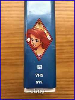 Original BANNED Cover Art The Little Mermaid (Disney VHS) RARE BLACK DIAMOND