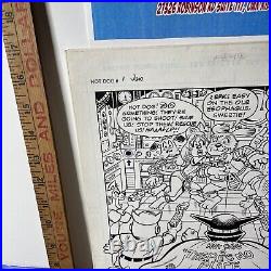 Original Comic Art Archie Hot Dog #1 Page 17 Nate Butler Jon D'Agostino 1989