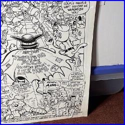Original Comic Art Archie Hot Dog #1 Page 17 Nate Butler Jon D'Agostino 1989