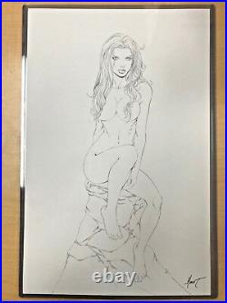 Original Cover Art by Marat Mychaels SAVAGE EVE #2 BooKooComix Exclusive Variant