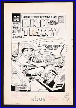 Original Cover Art from Dick Tracy Monthly #130 (1959) by Chester Gould