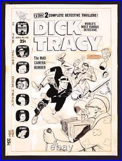 Original Cover Art from Dick Tracy Monthly #145 (1961) by Joe Simon