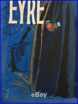 Original Cover Illustration by Earl Mayan for Jane Eyre, 1960's