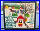Original-Maud-Lewis-Painting-Covered-Bridge-With-Sleigh-1966-14x12in-01-xy