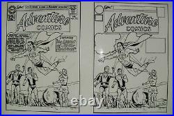 Original Production Art ADVENTURE COMICS #293 cover, CURT SWAN art, 11x17