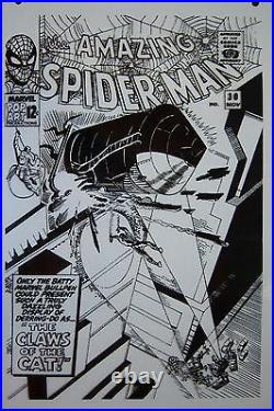 Original Production Art AMAZING SPIDER-MAN #30 cover, STEVE DITKO art